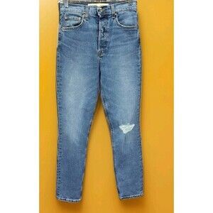 GRLFRND The Piper super high rise stretch slim crop prospect park new SZ 25 A103